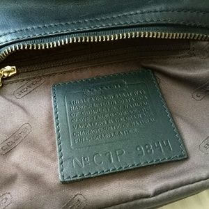 Coach Bags - Coach plain black mini leather hobo bag Coach Bags - Coach plain black mini leather hobo bag